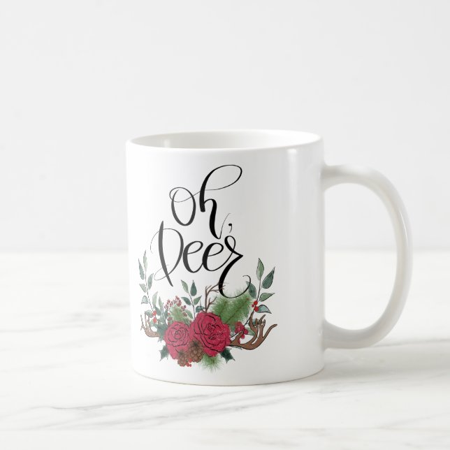 Mug Ah, cerfs communs (Droite)