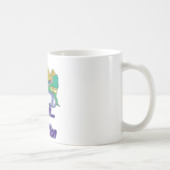 Mug Ahh Camping de vacances (Droite)