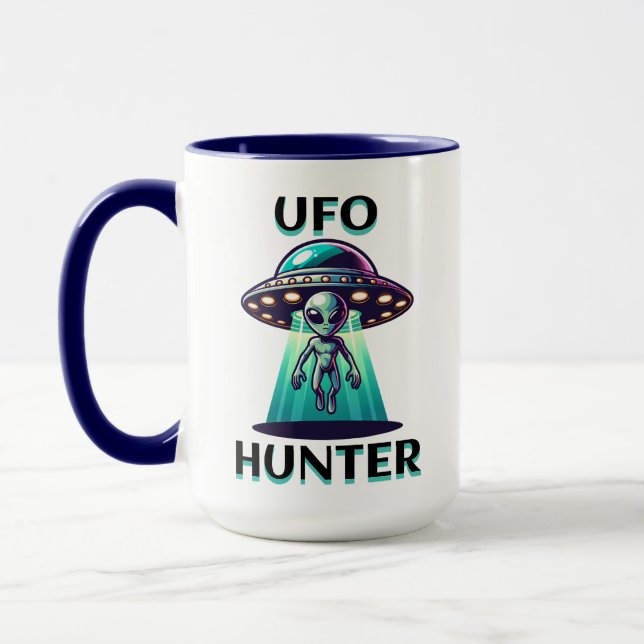Mug Ai Art avec OVNI Épouser un Alien (Gauche)