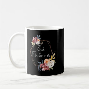Mug Aïd Moubarak cadeau islamique floral pour femme mu