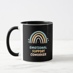 Mug Aide émotionnelle Coworker Classique Mème Viral et