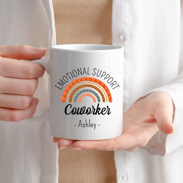 Mug Aide émotionnelle personnalisée Coworker Travail B (Créateur téléchargé)