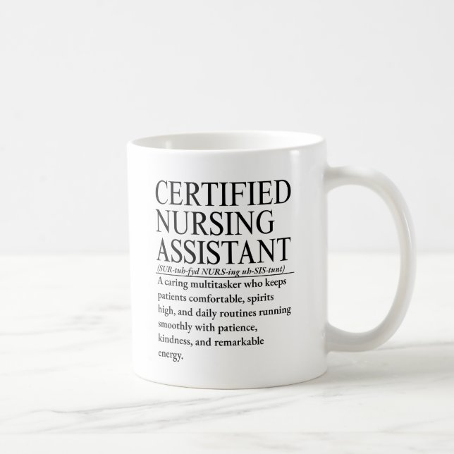 Mug Aide-soignant diplômé (Droite)