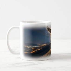Mug Aigle de la Liberté Au-Dessus des Collines Bal