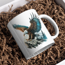 Mug Aigle en aquarelle