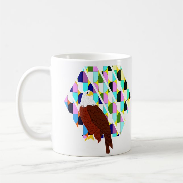 Mug Aigle moderne du milieu du siècle (Gauche)