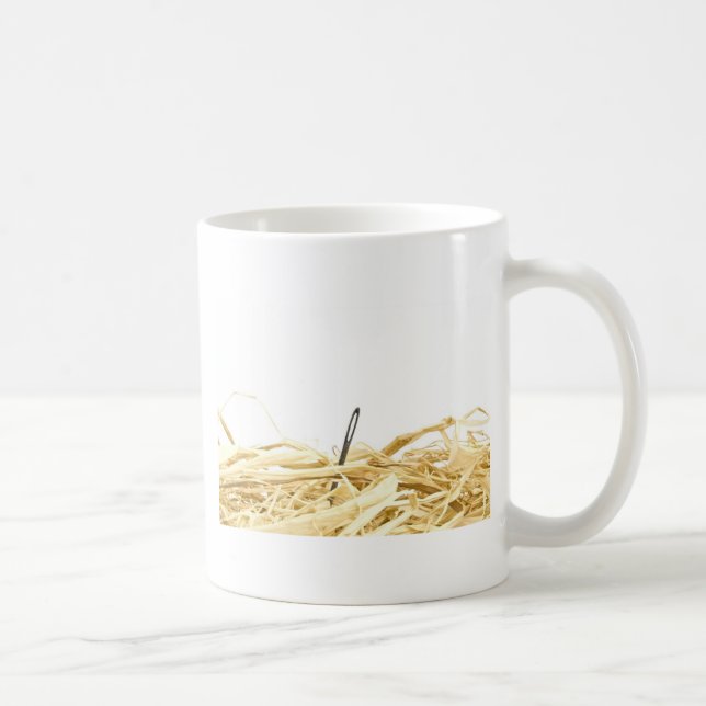Mug aiguille dans une meule de foin (Droite)