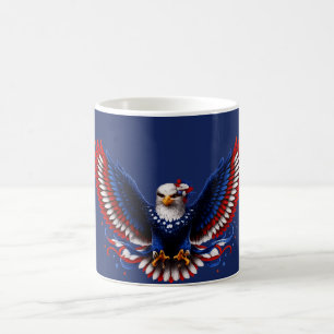Mug Ailes de l'aigle de la liberté patriotique – Ame r