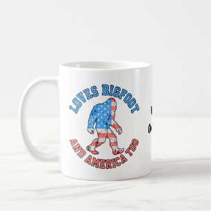 Mug Aime Bigfoot et l'Amérique Trop Patriotique Améric