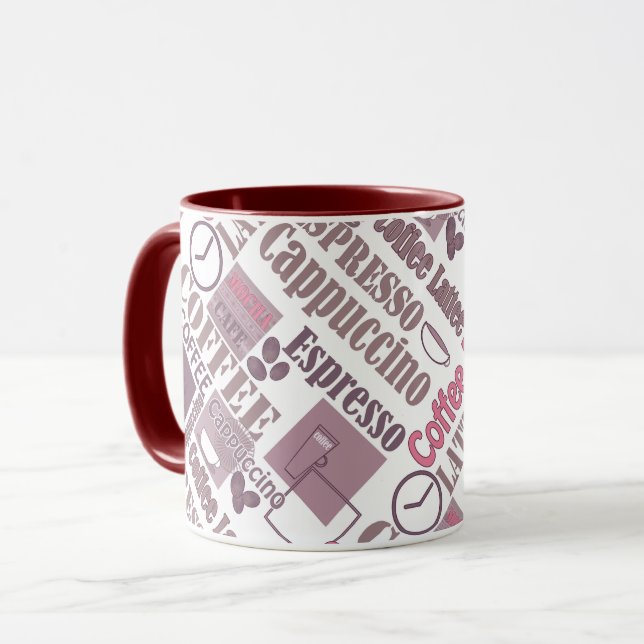 Mug Aime le café (Devant gauche)