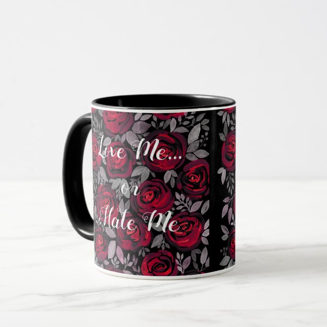 Mug Aime-moi . (Devant gauche)