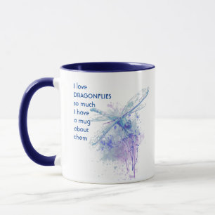 Mug Aimer DRAGONFLITS tellement je tellement de citati