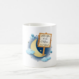 Mug Aimez-vous à la Lune et retour