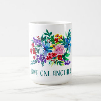Mug Aimez-vous les uns les autres Phoebe Floral Inspir