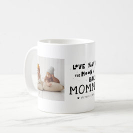 Mug Aimez-vous maman | Collage photo à deux mains