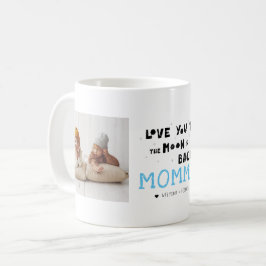 Mug Aimez-vous maman | Collage photo à deux mains