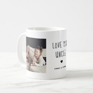 Mug Aimez-vous oncle   Texte manuscrit de deux photos