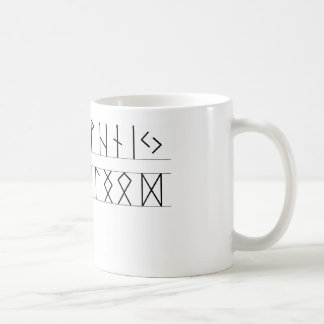 Mug Aîné Futhark de runes