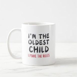 Mug Aîné – Je Fais les Règles Personnalisées