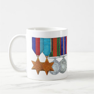 Mug Air Crew Europe Star avec le groupe de médailles d