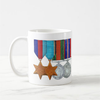 Mug Air Crew Europe Star avec le groupe de médailles d