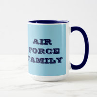 Mug Air Force Family