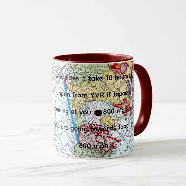 Mug Air Map (Devant droit)