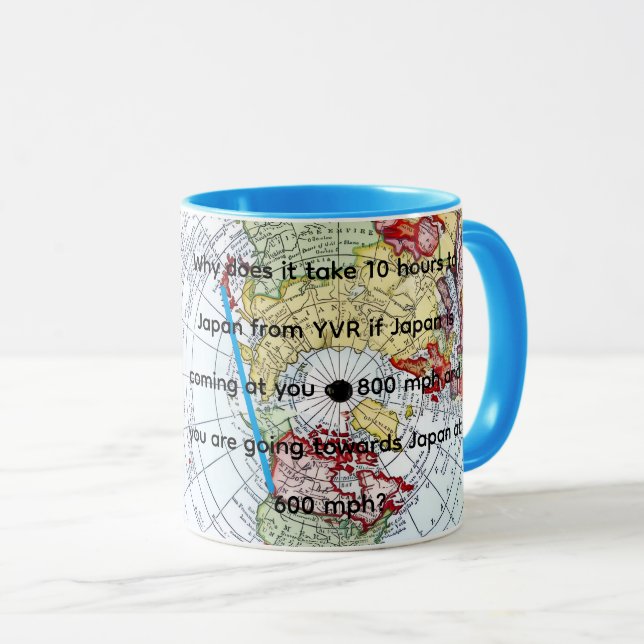 Mug Air Map (Devant droit)