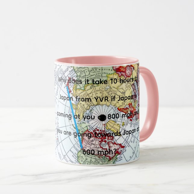 Mug Air Map (Devant droit)