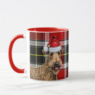 Mug Airedale Terrier Amoureux des chiens Vacances Jour