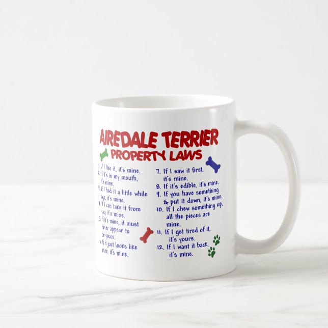 MUG AIREDALE TERRIER PL2 (Droite)