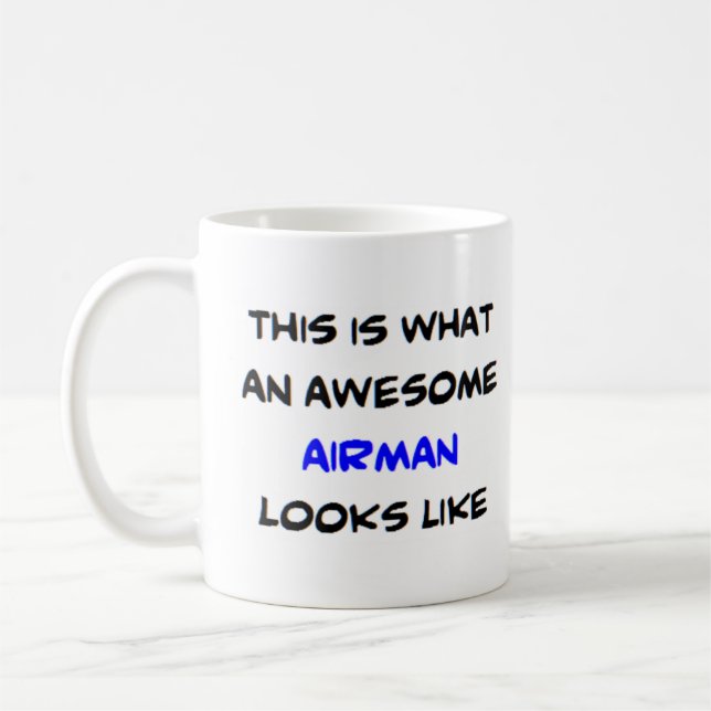 Mug airman2, génial (Gauche)