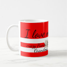 Mug Ajouter des lignes rouges d'image et de texte et u
