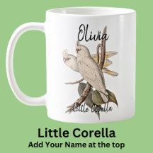 Ajouter le nom Little Corella Australian Bird Anim