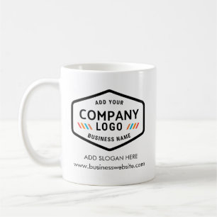 Mug Ajouter un logo d'entreprise Adresse du site Web d