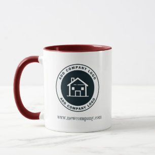 Mug Ajouter un logo d'entreprise personnalisé Classiqu