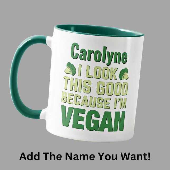 Mug Ajouter un nom, je regarde ça bien parce que je su (Créateur téléchargé)