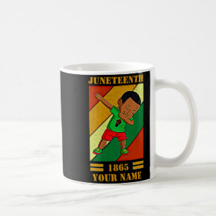 Mug ajouter un nom modifier le texte Juneteenth enfant