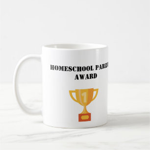 Mug Ajouter un texte Homeschool Parent Award