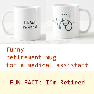 Mug Ajouter une photo Fun Fact Je suis un assistant mé