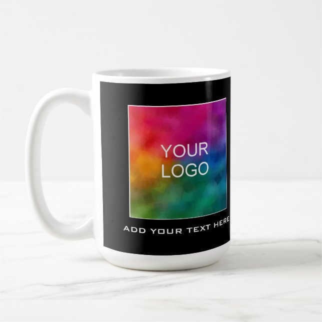 Mug Ajouter votre entreprise Nom du logo Nom du logo T (Gauche)