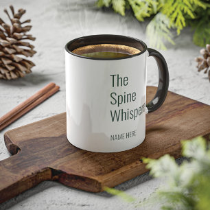 Mug Ajouter Votre Nom Spine Whisperer Chiropractor Cus