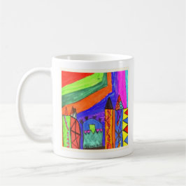 Mug Ajouter votre oeuvre d'art enfant personnalisée