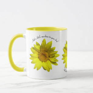 Mug "Ajoutez un peu de soleil à votre journée !"