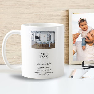 Mug Ajoutez votre logo Texte personnalisé Photo de pro