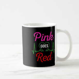 Mug Aka Pink Va Rouge Pour Les Femmes Sensibilisation