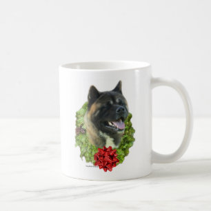 Mug Akita Wreath