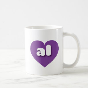 Mug Alabama coeur violet - J'aime tous