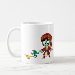 Mug Aladdin zombie et génie zombie