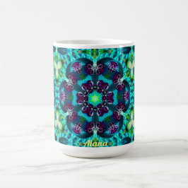 Mug ALANA ~ Pretty Glittery Pattern ~ Personalised 